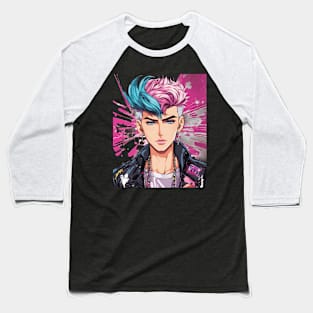 Anime Boy Baseball T-Shirt